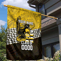 Hawaii Nanakuli High Alumni Custom Garden Flag Kanaka Arrows Tropical Vibes LT7 - Polynesian Pride