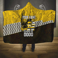 Hawaii Nanakuli High Alumni Custom Hooded Blanket Kanaka Arrows Tropical Vibes LT7 - Polynesian Pride