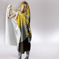 Hawaii Nanakuli High Alumni Custom Hooded Blanket Kanaka Arrows Tropical Vibes LT7 - Polynesian Pride