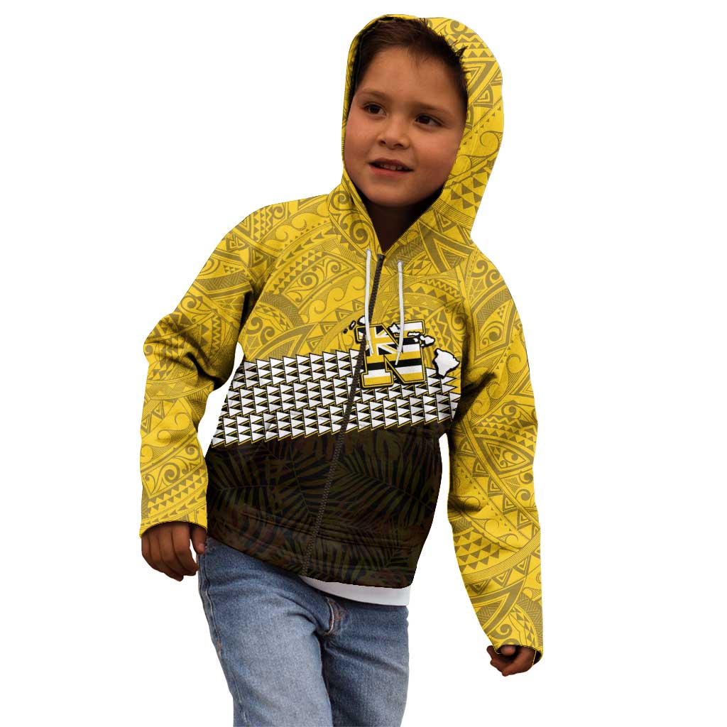 Hawaii Nanakuli High Alumni Custom Kid Hoodie Kanaka Arrows Tropical Vibes LT7 - Polynesian Pride