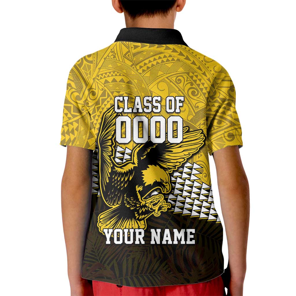 Hawaii Nanakuli High Alumni Custom Kid Polo Shirt Kanaka Arrows Tropical Vibes LT7 - Polynesian Pride