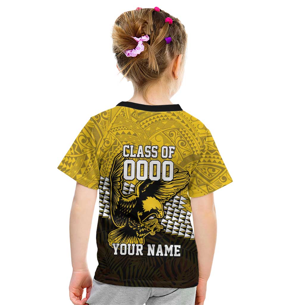 Hawaii Nanakuli High Alumni Custom Kid T Shirt Kanaka Arrows Tropical Vibes LT7 - Polynesian Pride