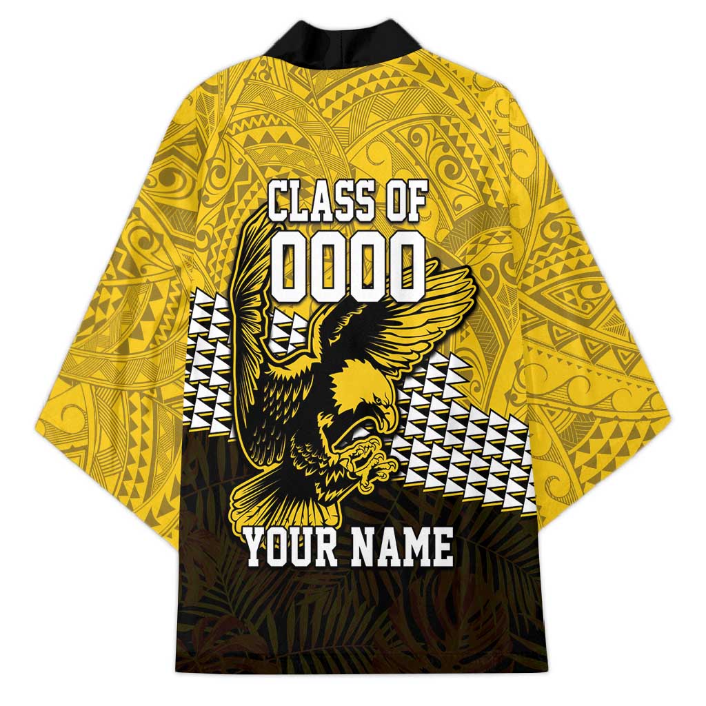 Hawaii Nanakuli High Alumni Custom Kimono Kanaka Arrows Tropical Vibes LT7 - Polynesian Pride