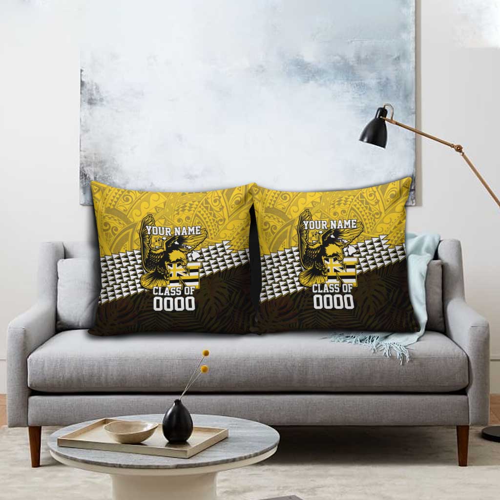 Hawaii Nanakuli High Alumni Custom Pillow Cover Kanaka Arrows Tropical Vibes LT7 - Polynesian Pride