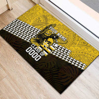Hawaii Nanakuli High Alumni Custom Rubber Doormat Kanaka Arrows Tropical Vibes LT7 - Polynesian Pride