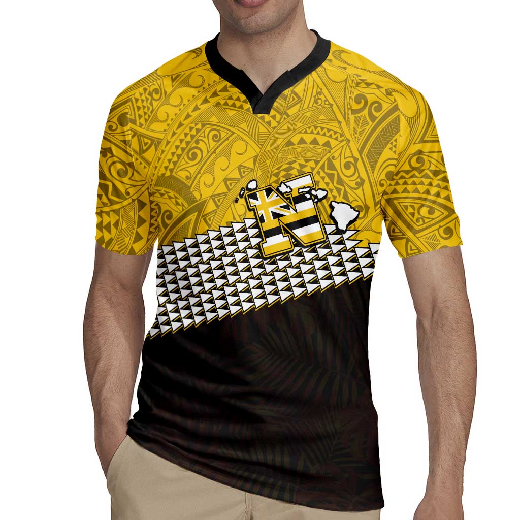 Hawaii Nanakuli High Alumni Custom Rugby Jersey Kanaka Arrows Tropical Vibes LT7 - Polynesian Pride