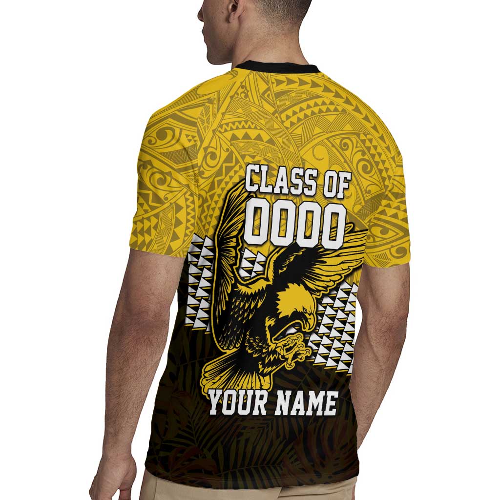 Hawaii Nanakuli High Alumni Custom Rugby Jersey Kanaka Arrows Tropical Vibes LT7 - Polynesian Pride