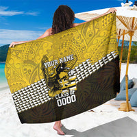 Hawaii Nanakuli High Alumni Custom Sarong Kanaka Arrows Tropical Vibes