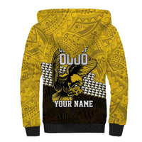 Hawaii Nanakuli High Alumni Custom Sherpa Hoodie Kanaka Arrows Tropical Vibes