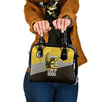 Hawaii Nanakuli High Alumni Custom Shoulder Handbag Kanaka Arrows Tropical Vibes LT7 One Size Yellow Black - Polynesian Pride