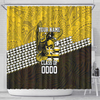 Hawaii Nanakuli High Alumni Custom Shower Curtain Kanaka Arrows Tropical Vibes LT7 - Polynesian Pride