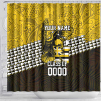Hawaii Nanakuli High Alumni Custom Shower Curtain Kanaka Arrows Tropical Vibes LT7 - Polynesian Pride