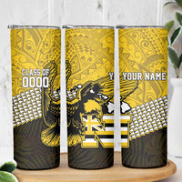 Hawaii Nanakuli High Alumni Custom Skinny Tumbler Kanaka Arrows Tropical Vibes LT7 - Polynesian Pride