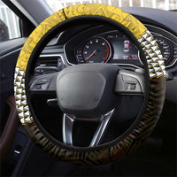 Hawaii Nanakuli High Alumni Steering Wheel Cover Kanaka Arrows Tropical Vibes LT7 - Polynesian Pride
