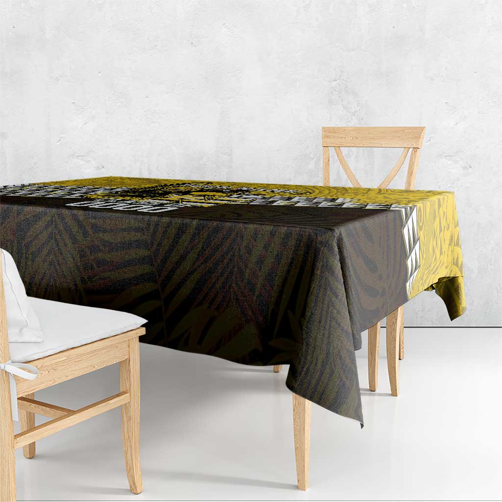 Hawaii Nanakuli High Alumni Custom Tablecloth Kanaka Arrows Tropical Vibes LT7 - Polynesian Pride