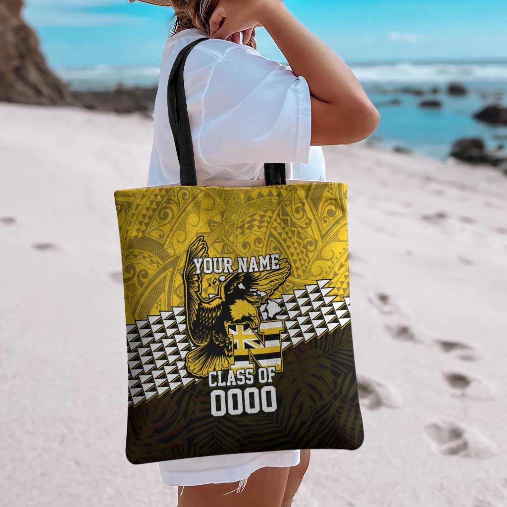 Hawaii Nanakuli High Alumni Custom Tote Bag Kanaka Arrows Tropical Vibes LT7 - Polynesian Pride