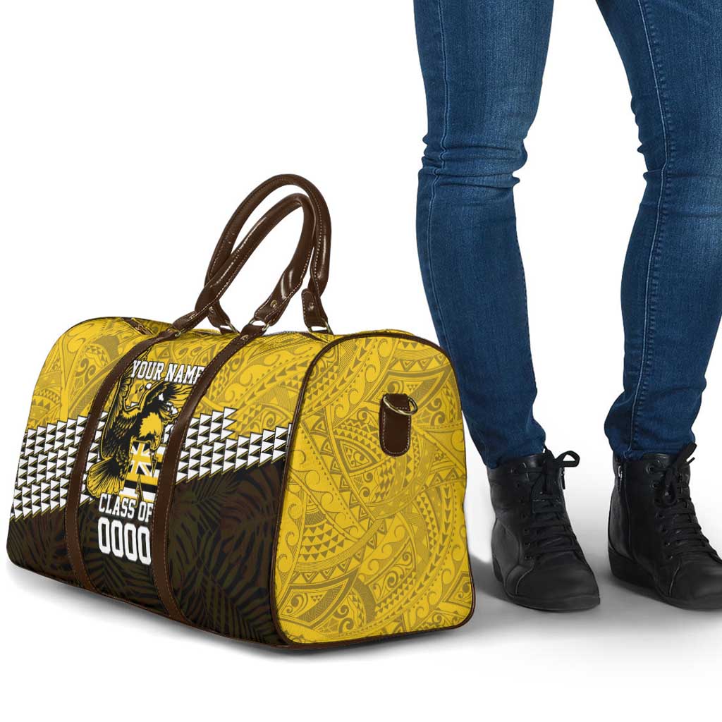 Hawaii Nanakuli High Alumni Custom Travel Bag Kanaka Arrows Tropical Vibes LT7 - Polynesian Pride