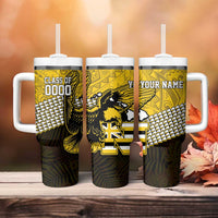 Hawaii Nanakuli High Alumni Custom Tumbler With Handle Kanaka Arrows Tropical Vibes LT7 - Polynesian Pride