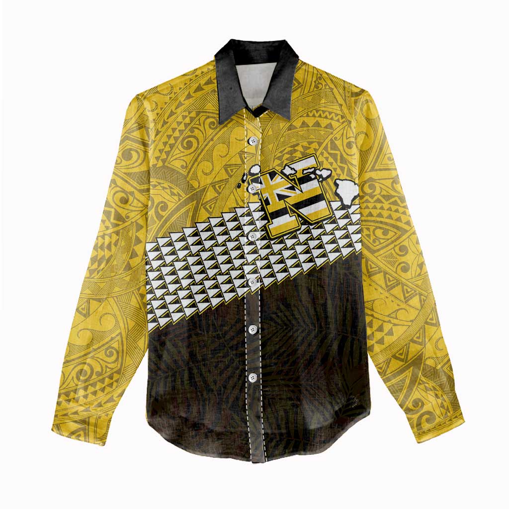 Hawaii Nanakuli High Alumni Custom Women Casual Shirt Kanaka Arrows Tropical Vibes LT7 - Polynesian Pride