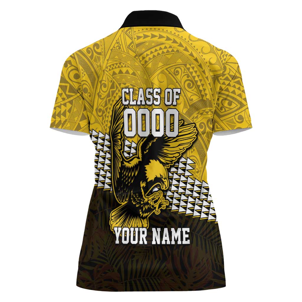 Hawaii Nanakuli High Alumni Custom Women Polo Shirt Kanaka Arrows Tropical Vibes LT7 - Polynesian Pride