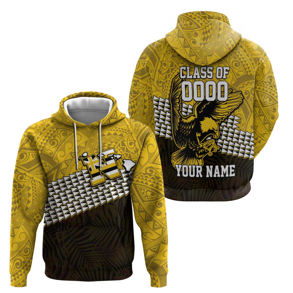 Hawaii Nanakuli High Alumni Custom Zip Hoodie Kanaka Arrows Tropical Vibes LT7 - Polynesian Pride