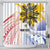 Philippines Independence Day Shower Curtain Eagle Mix Filipino Flag Tribal Style