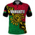 Custom Vanuatu Polo Shirt Mix Aboriginal Dot Art LT7 Art - Polynesian Pride