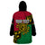 Personalised Vanuatu Wearable Blanket Hoodie Mix Aboriginal Dot Art LT7 - Polynesian Pride