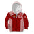 Personalised Tonga Rugby Kid Hoodie Mate Ma'a Tonga Champions LT7 Zip Hoodie Red - Polynesian Pride