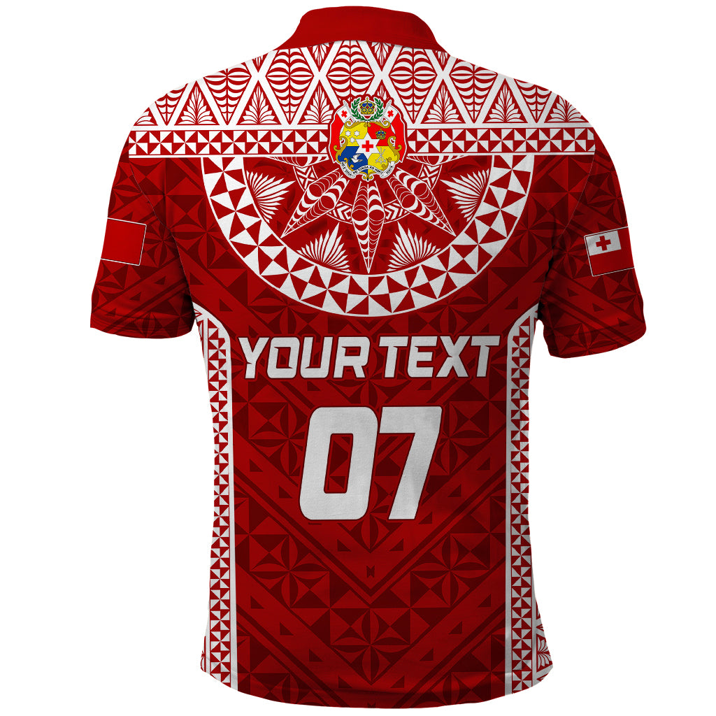 Personalised Tonga Rugby Polo Shirt Mate Ma'a Tonga Champions LT7 - Polynesian Pride