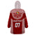 Personalised Tonga Rugby Wearable Blanket Hoodie Mate Ma'a Tonga Champions LT7 - Polynesian Pride