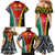 Personalised Papua New Guinea Mix Penama Family Matching Mermaid Dress and Hawaiian Shirt Tribal Patterns Half-Half Style LT7 - Polynesian Pride