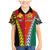 Personalised Papua New Guinea Mix Penama Family Matching Mermaid Dress and Hawaiian Shirt Tribal Patterns Half-Half Style LT7 Son's Shirt Colorful - Polynesian Pride