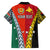 Personalised Papua New Guinea Mix Penama Family Matching Puletasi Dress and Hawaiian Shirt Tribal Patterns Half-Half Style LT7 - Polynesian Pride