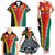 Personalised Papua New Guinea Mix Penama Family Matching Tank Maxi Dress and Hawaiian Shirt Tribal Patterns Half-Half Style LT7 - Polynesian Pride