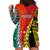 Personalised Papua New Guinea Mix Penama Hoodie Dress Tribal Patterns Half-Half Style LT7 - Polynesian Pride