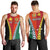 Personalised Papua New Guinea Mix Penama Men Tank Top Tribal Patterns Half-Half Style LT7 - Polynesian Pride