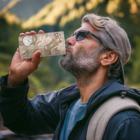 Khaki Palaka Hawaii Cowboy Christmas 4 in 1 Can Cooler Tumbler Paniolo Mix Maile Lei - Polynesian Pride