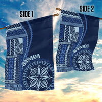 Samoa Siapo Motif Garden Flag Classic Style - Bue Ver LT7 - Polynesian Pride