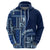 Samoa Siapo Motif Hoodie Classic Style - Bue Ver LT7 - Polynesian Pride