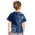 Samoa Siapo Motif Kid T Shirt Classic Style - Bue Ver LT7 - Polynesian Pride