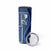 Samoa Siapo Motif Skinny Tumbler Classic Style - Blue Ver