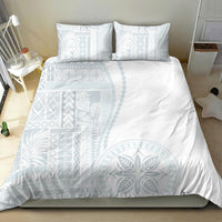Samoa White Sunday Bedding Set Classic Siapo Style LT7 - Polynesian Pride