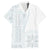 Samoa White Sunday Family Matching Long Sleeve Bodycon Dress and Hawaiian Shirt Classic Siapo Style LT7 Dad's Shirt - Short Sleeve White - Polynesian Pride