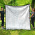 Samoa White Sunday Quilt Classic Siapo Style LT7 - Polynesian Pride