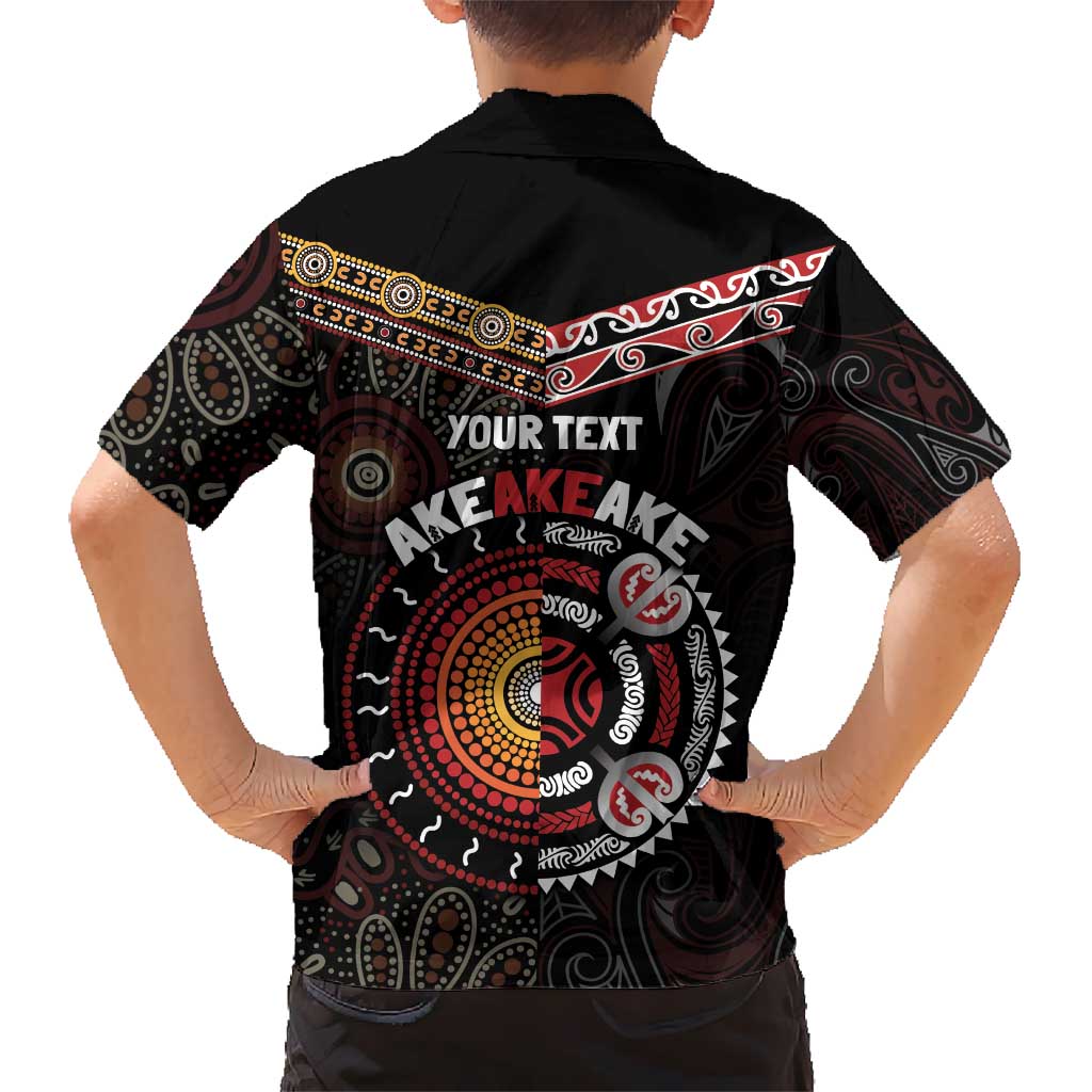 Aotearoa and Australia Indigenous Hawaiian Shirt Stand Together For Te Tiriti LT7 - Polynesian Pride