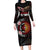 Aotearoa and Australia Indigenous Long Sleeve Bodycon Dress Stand Together For Te Tiriti