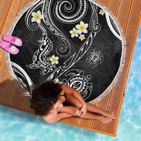 Polynesia Tribal Beach Blanket Tentacles Plumeria LT7 - Polynesian Pride