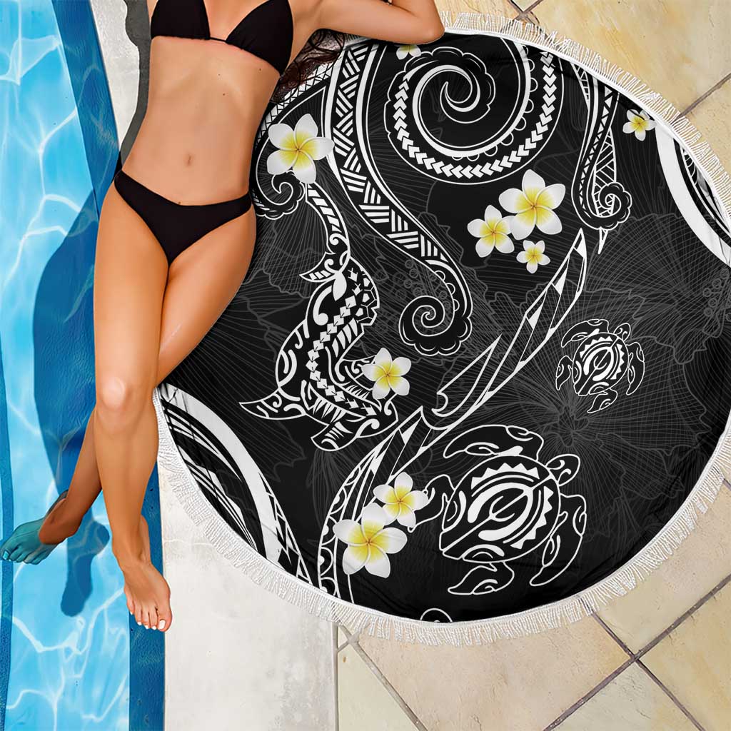 Polynesia Tribal Beach Blanket Tentacles Plumeria LT7 - Polynesian Pride