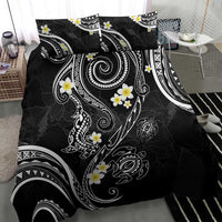 Polynesia Tribal Bedding Set Tentacles Plumeria